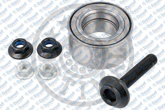 OPTIMAL 100091 On Arka Teker Rulmani [Kit] A80 90 100 A4 A6 A8 1.8 2.0 D 2.2 88> Skoda Super B 1.8t 1.9 Tdi 2.0 Tdi 03> Passat 1.9tdi 2.0tdi 2.5tdi 00-05